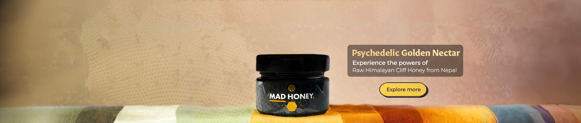 Descubra Mad Honey, el néctar dorado y psicodélico de Nepal
