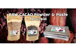 NUEVO: Cacao crudo en polvo y en pasta para ceremonias